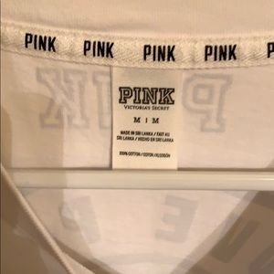 PINK Victoria's Secret Tops - white and grey ombré crop pullover PINK Victoria's Secret Tops - white and grey ombré crop pullover